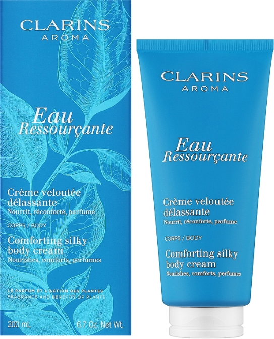 Крем для тела Clarins Eau Ressourçante Body Cream 200ml Славянск - изображение 2