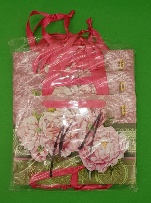 Пакет бумажный малый горизонтальный 11/18/5(арт М001) (12 шт) Харьков - изображение 3