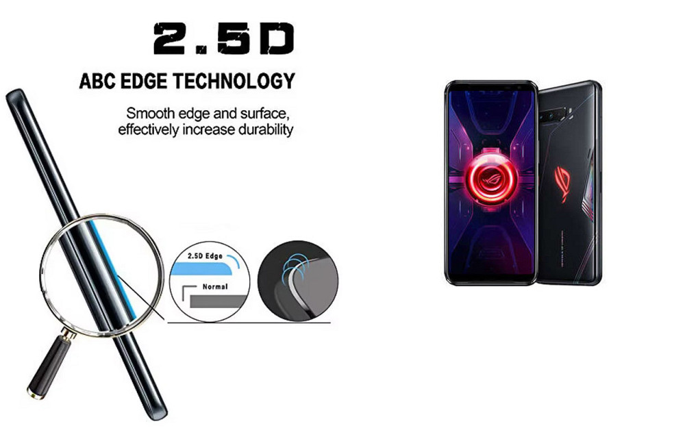 Защитное стекло ArmorGlass для Asus ROG Phone 3 – устойчивое к царапинам и ударам Киев - изображение 2
