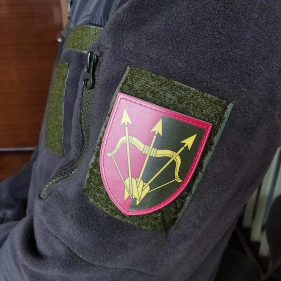 Патч / шеврон ЗСУ 1129 зенітний ракетний полк ОК Північ Запоріжжя