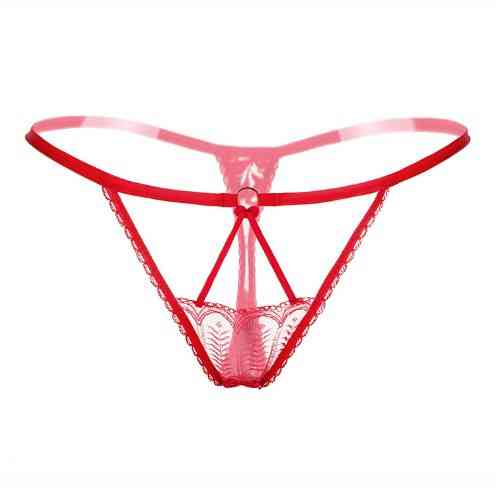 Еротичні стрінги червоні - розмір 42-46, 85% поліестер, 15% нейлон Київ