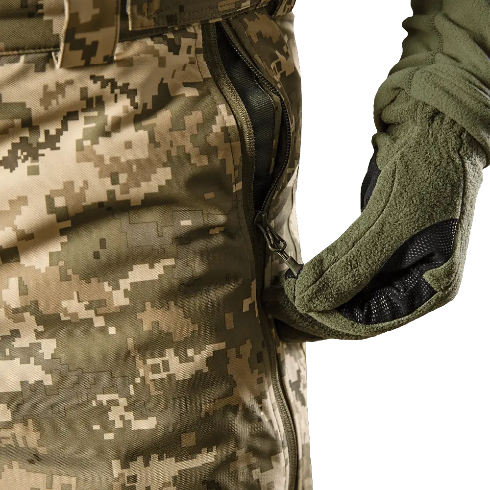 Зимові військові мембранні штани Defender 7 level (Піксель) 2XL Вінниця - фото 10