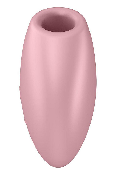 Вакуумний стимулятор-серце з вібрацією Satisfyer Cutie Heart Light Red Sex Aura Київ - фото 3