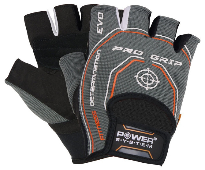 Рукавички для фітнесу Power System PS-2250E Pro Grip EVO Grey XL Каменское - изображение 1