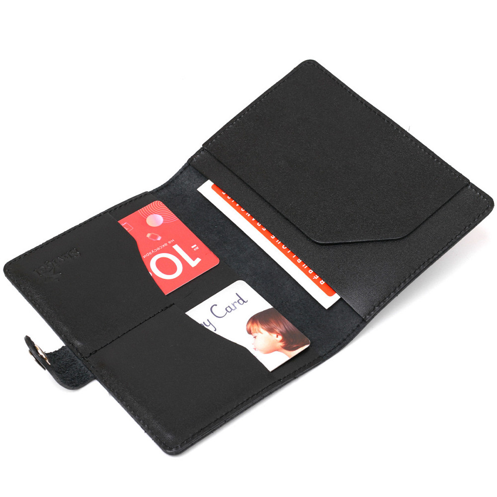 Зручний чоловічий тревел-кейс із натуральної шкіри Чорний (SHVIGEL) Київ - фото 1