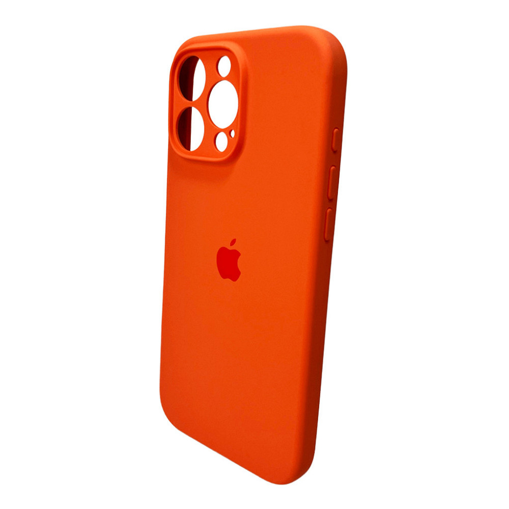 Чохол для смартфона Silicone Full Case AA Camera Protect for Apple iPhone 16 Pro 52,Orange Київ - фото 5