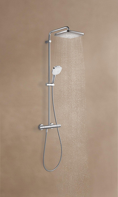 Душова система з термостатом для настінного монтажу Grohe Tempesta System 250 Cube (26689001) ( 31632 ) Харьков - изображение 10
