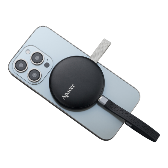 Портативний SSD Apacer Magnetic 256 ГБ Black Київ