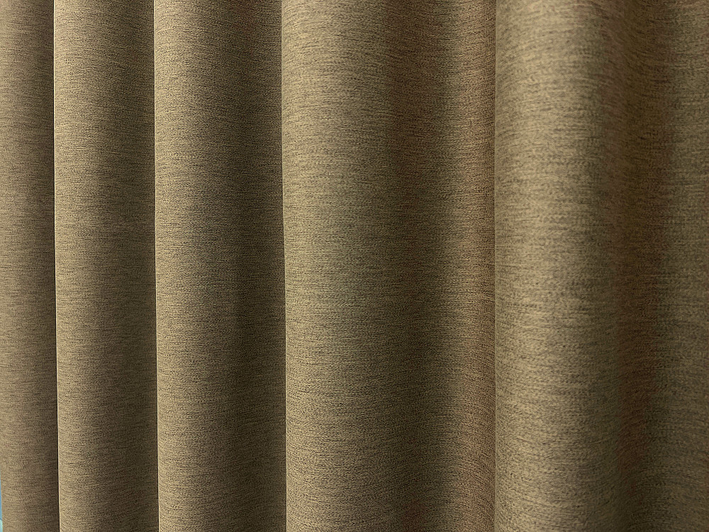 Комплект готових штор VR-Textil Блекаут двосторонній Eclipsе № 1795ш Мигдальний 200х270 см 2 шт (32-112) Київ - фото 16