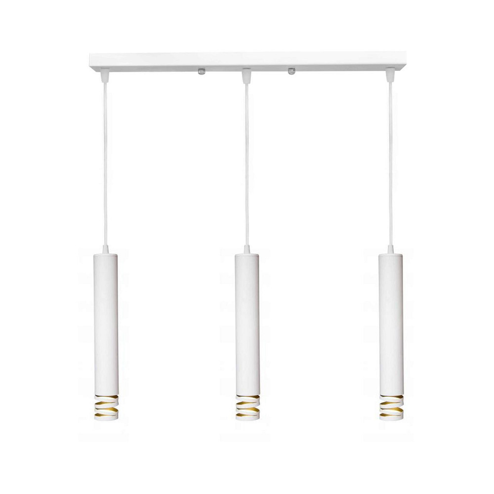 Светильник подвесной трубка 3 плафона Е27 Spiral NL 3622-3W Киев - изображение 2