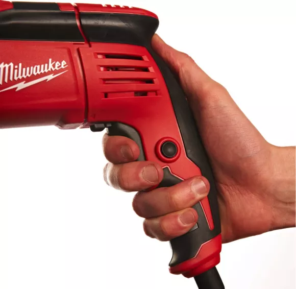 Професійна дриль електрична ударна MILWAUKEE PD2E 24 R : 1020 Вт (4933419595) Київ - фото 8