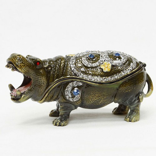 Шкатулка в стиле Фаберже Бегемот Киев - изображение 1
