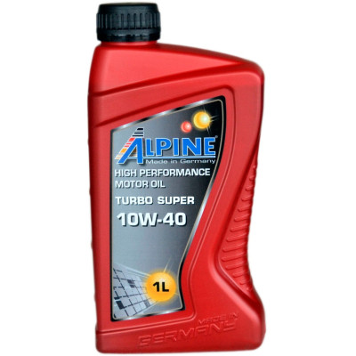 Моторна олива Alpine 10W-40 Turbo Super 1л (0345-1) Вінниця - фото 1