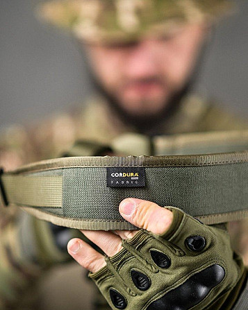 2х двухточечный ремень оружейный cordura oliva ДЛ6323 Киев - изображение 2