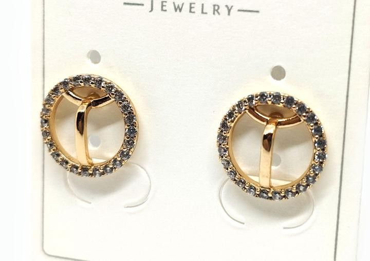 Сережки тренд із медичної сталі Серце Київ - фото 1