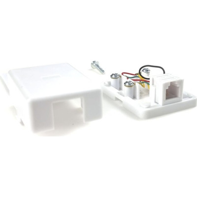 Телефонна розетка Eserver 1xRJ12 (WT-6009) Вінниця - фото 5