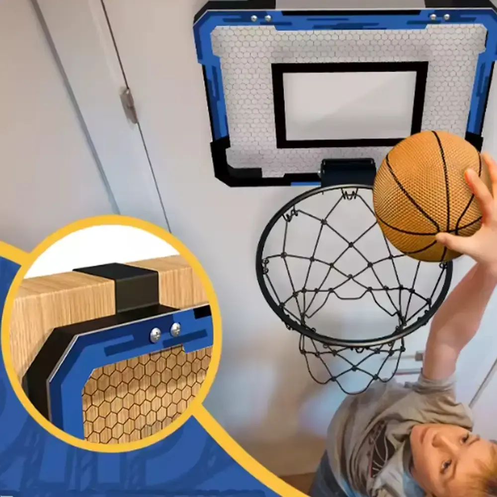 Баскетбольное кольцо с электронным табло / Детский набор для баскетбола Мяч и Щит с кольцом со звуковыми эффектами Коломыя - изображение 2