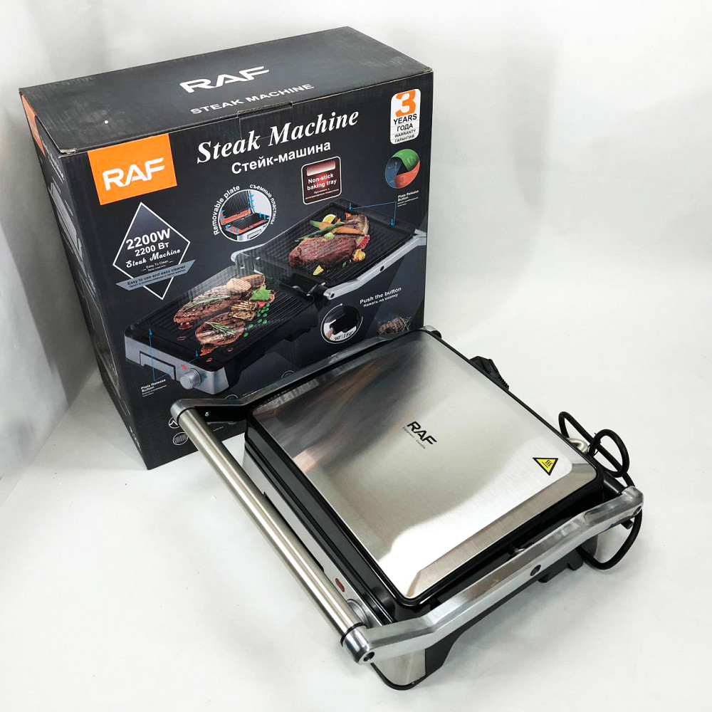 Бутербродница электрогриль, Электрический гриль для стола с прижимом, Настольный гриль для готовки PZ-41 Львов - изображение 6