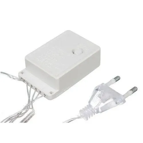 Синя LED-гирлянда «Сітка» для декору Київ - фото 4