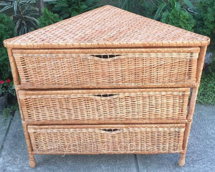 Комод  плетеный угловой из лозы Киев - изображение 2