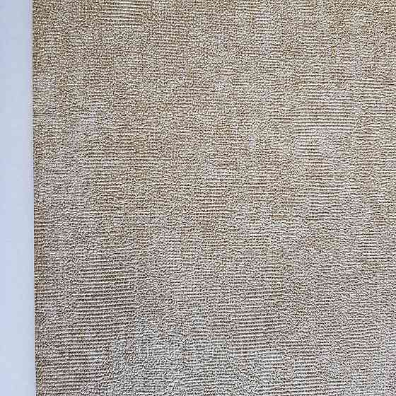 Шпалери метрові вінілові на флізелін Yuanlong Samsara однотонні ефект потертості під штукатурку золотисті Київ