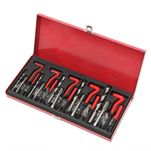 Комплект інструментів для ремонту різьби, Набір для відновлення пошкодженої різьби M5-M12 131шт Київ - фото 4