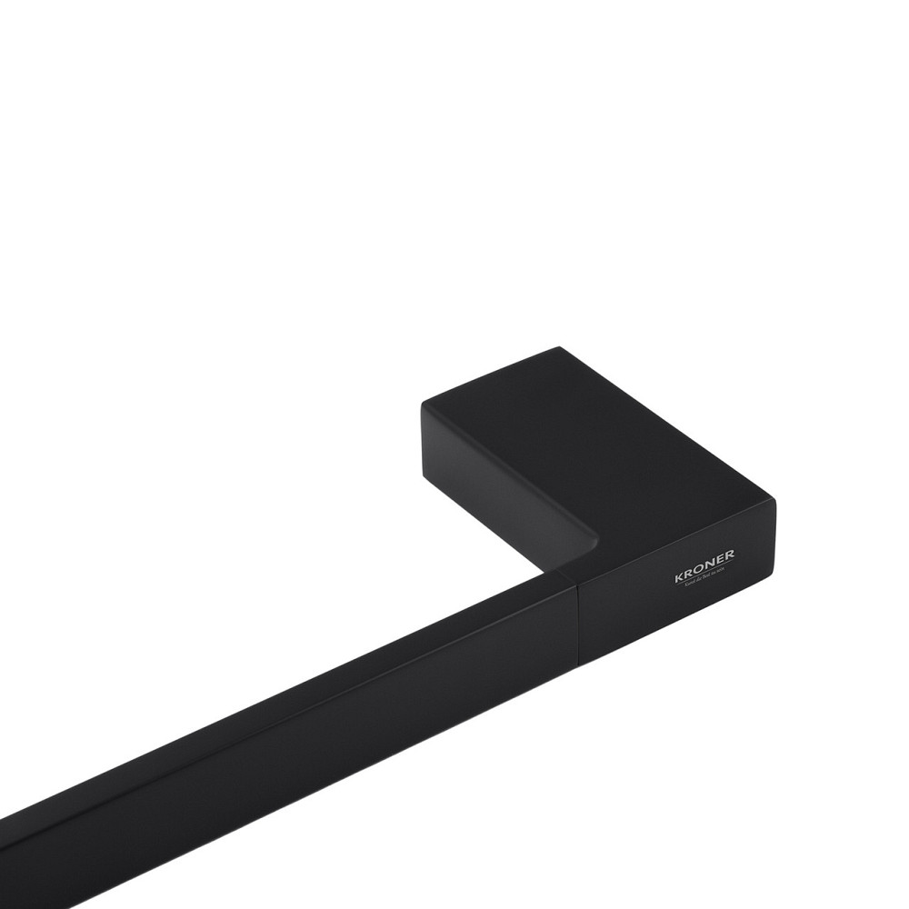 Тримач для рушників Kroner KRP Edelstahl Kubus - SCH3901чорний Київ - фото 5