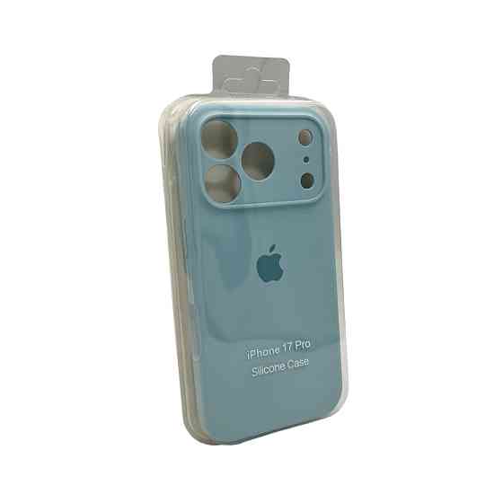 Чохол для смартфона Silicone Full Case AA Camera Protect for Apple iPhone 17 Pro 27,Mist Blue Київ