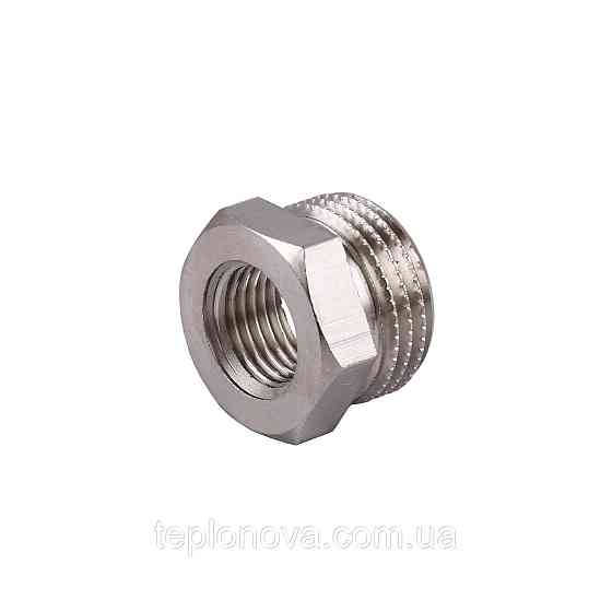 Футорка 1/2"х1/4" НВ нікельована (манометр) NF313S OPTIMUM Чернівці