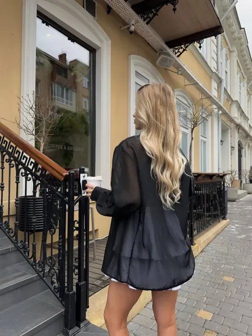Сорочка з шифону та спідниця-шорти у продажі окремо Одеса - фото 14