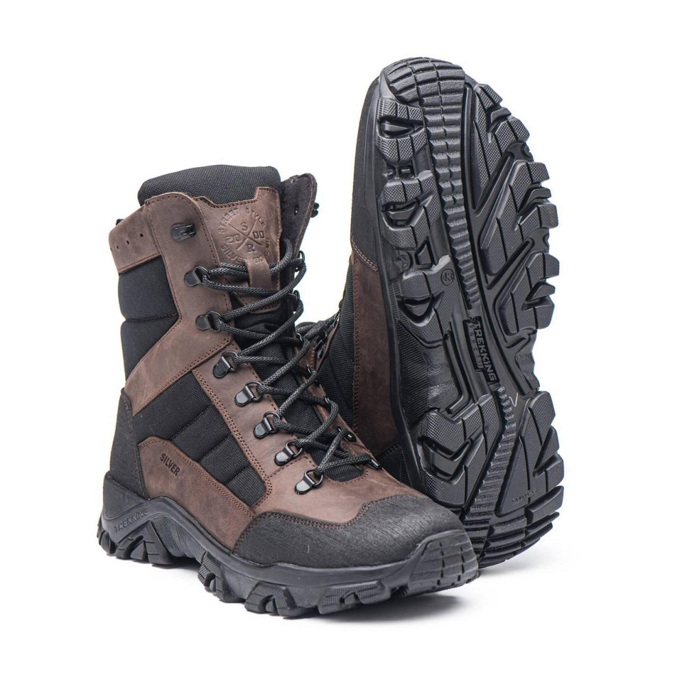 Тактические берцы зимние коричневые теплые водонепроницаемые обувь для ЗСУ полиции ДСНС охраны и охоты 43 (28,5) Харьков - изображение 1