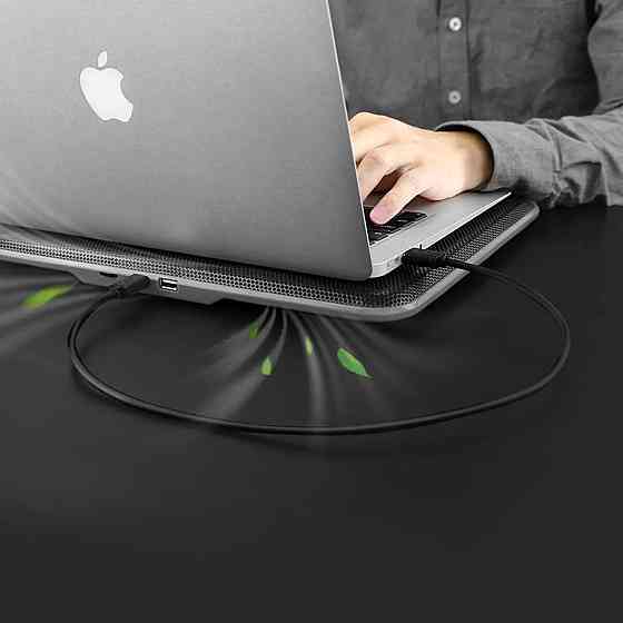 Кабель UGREEN US102 USB 2.0 A Male to A Male Cable 1m (Black)(10309) (UGR-10309) Київ