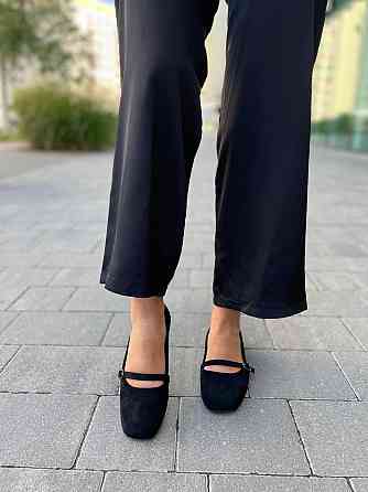 Loretta Балетки LORETTA чорні еко-замша размер 36-41 (E367-1) Коломия