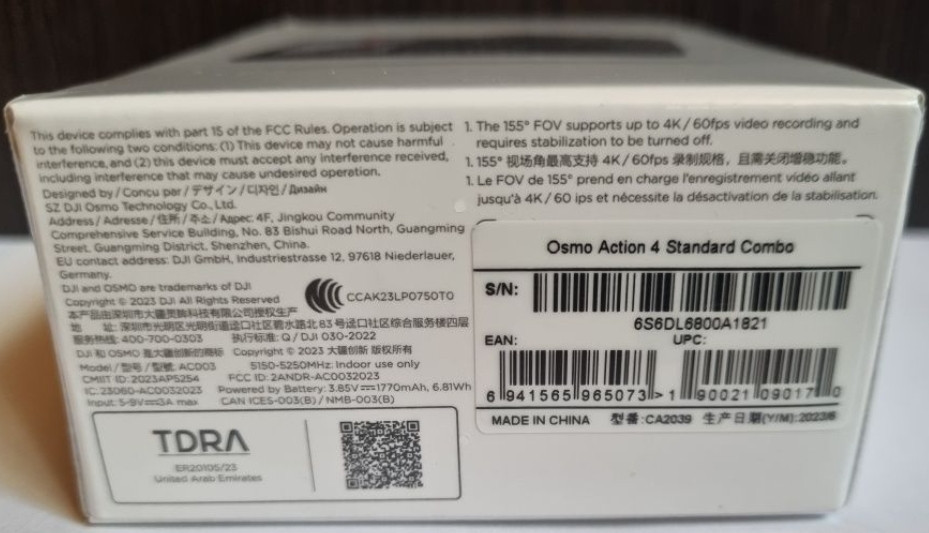 Екшн-Камера: DJl Osmo Action 4 Standard Combo. Харьков - изображение 3