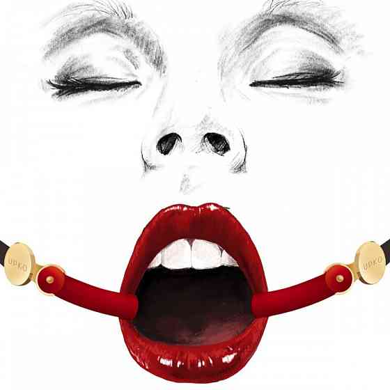 Кляп силиконовый Invisible mouth Gag Upko Sex Aura Киев