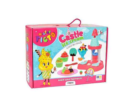 Набор для творчества Мистер тесто Castle Ice-Cream на украинском языке 41030 ТМ STRATEG Киев
