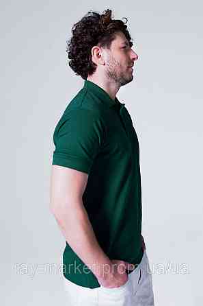 Поло классическое Stedman Lux Polo мужское темно-зеленое (ST9060-BOG) XL Киев