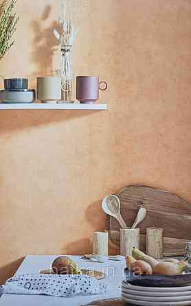 Шпалери вінілові на флізеліні Caselio 0.53х10 Beton 2 під штукатурку під бетон цегляні теракота матові Київ