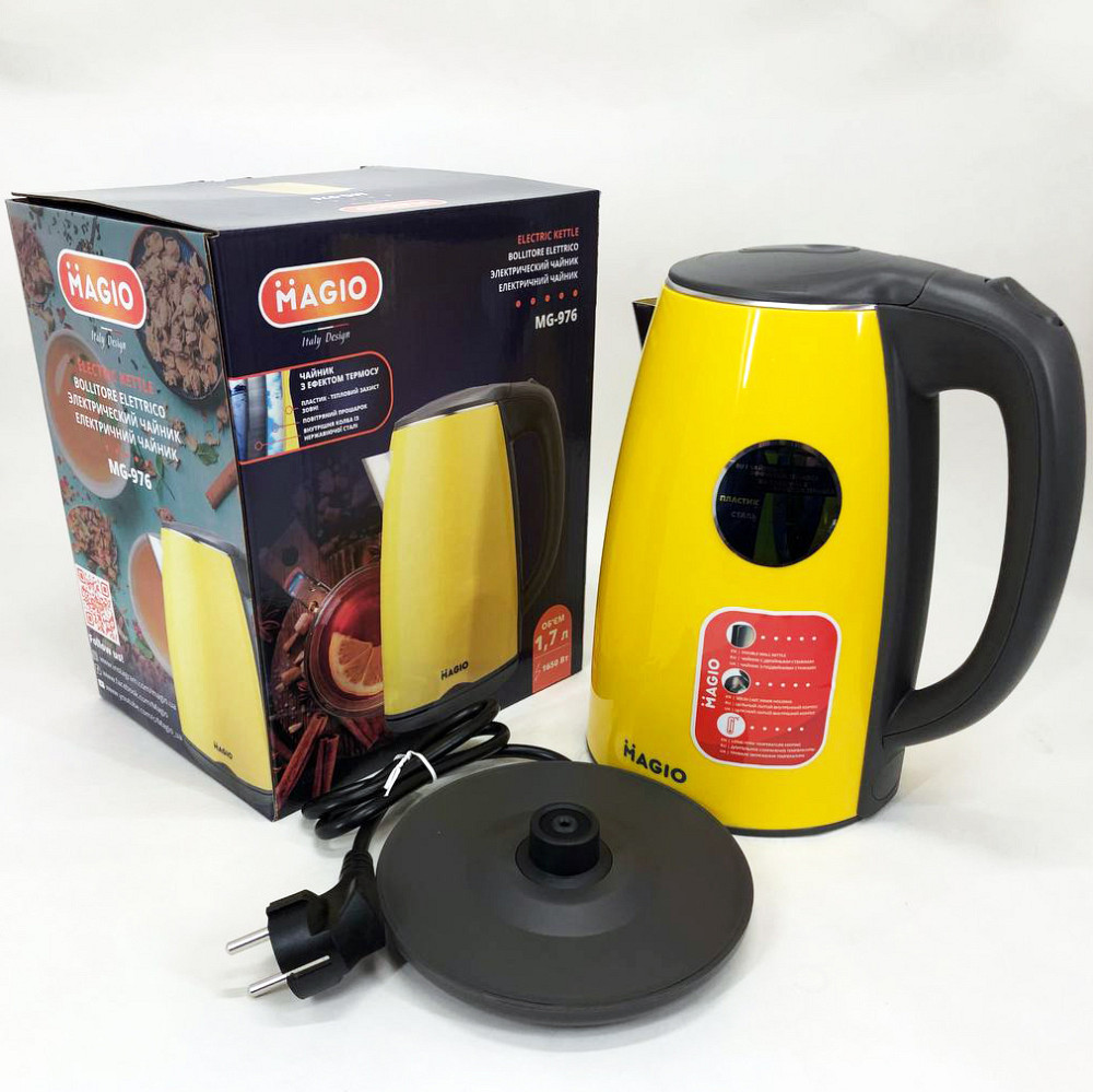 Надежный хороший электрический чайник, Домашний чайник качественный Тихий GZ-92 Львов - изображение 7