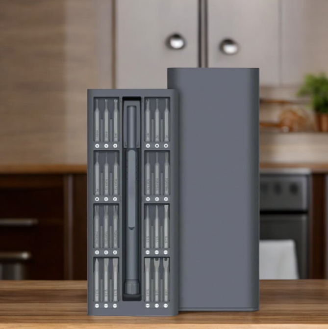 Викрутка з набором насадок у футлярі, 48 шт. Набір 48в1 7344 Одеса - фото 1