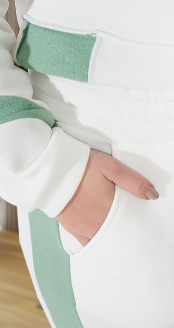 Стильний теплий костюм на флісі (48) Київ - фото 5