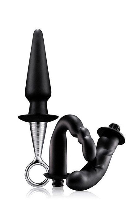 Чоловічий набір для простати DreamToys MENZSTUFF 3 предмети, чорний Sex Aura Київ - фото 1