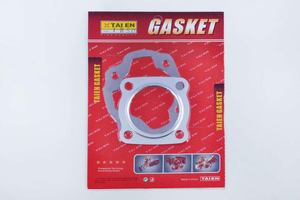 Прокладки циліндра (набір) ланцюговий скутер 2 Т50 (D1E41QMB, ланцюг) Мукачево - фото 1