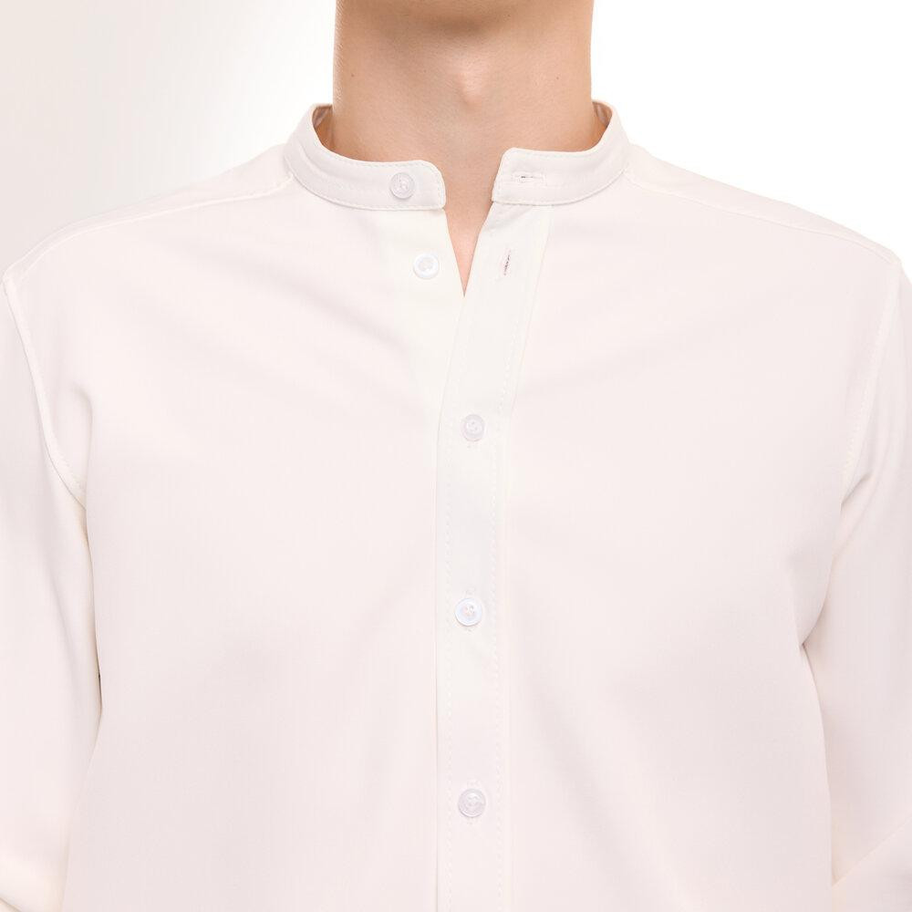 Молочна сорочка чоловіча з довгими рукавами Pobedov Legend Київ - фото 4