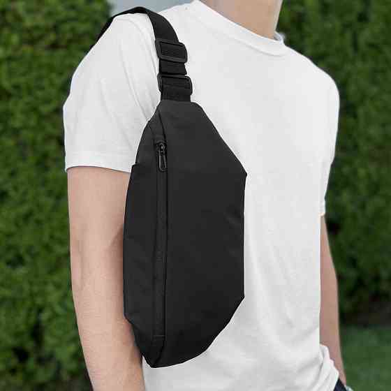 Чоловіча бананка чорна Pobedov Minimal Київ