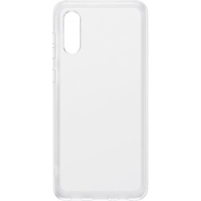 Чехол для мобильного телефона Samsung Soft Clear Cover Galaxy A02 (A022) Transparent (EF-QA022TTEGRU) Винница - изображение 1