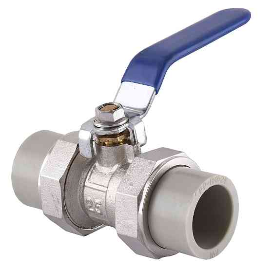 Кран кульовий(латунний корпус) Vsplast PPR ф32  1020 Луцк