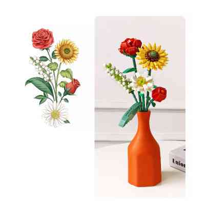 Конструктор LOZ Букет квітів 3 (1659) Вінниця