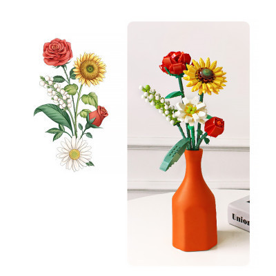 Конструктор LOZ Букет квітів 3 (1659) Вінниця - фото 2