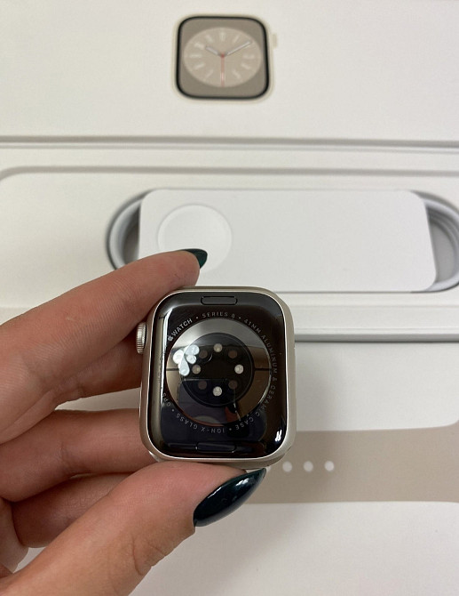 Apple Watch 8 41mm.Starlight .Новые. Киев - изображение 4